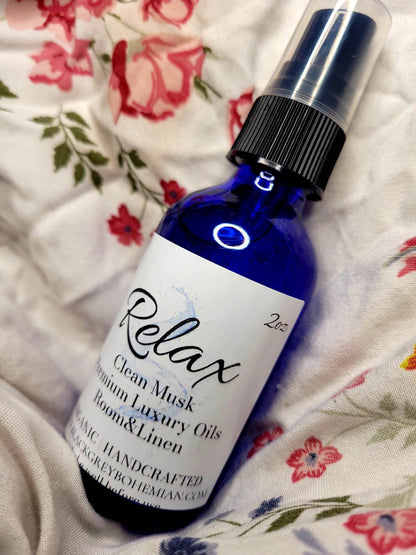 RELAX | OpulentElegance Signature Organic Room & Linen Spray